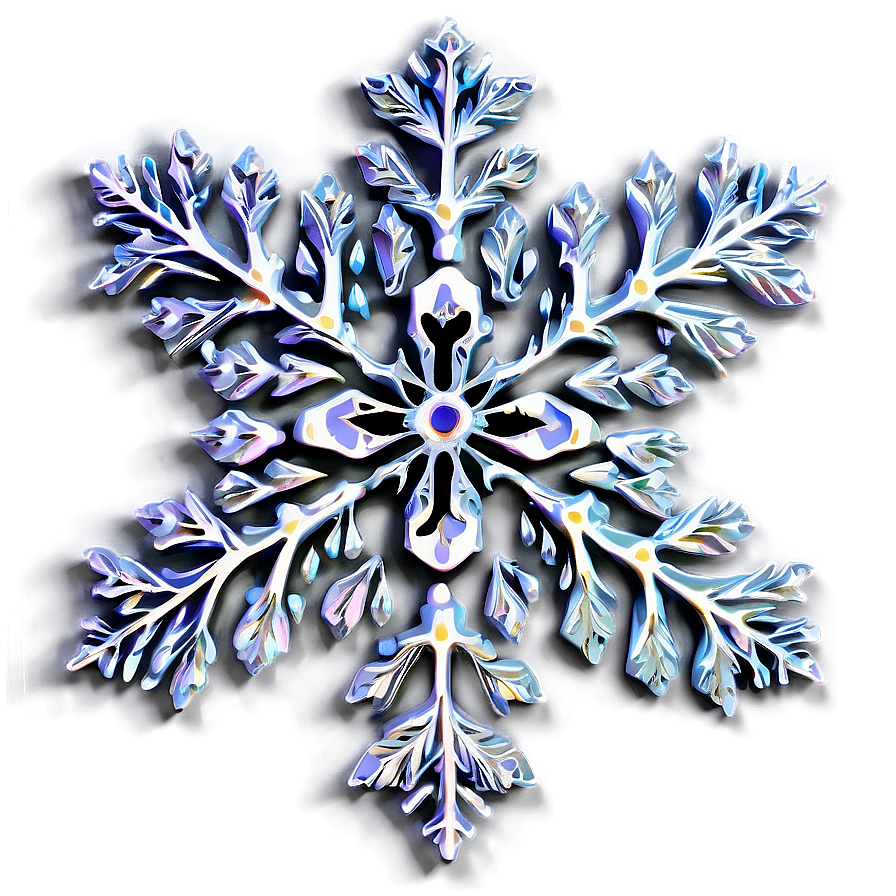 Snowflake Winter Elegance Png 1 PNG