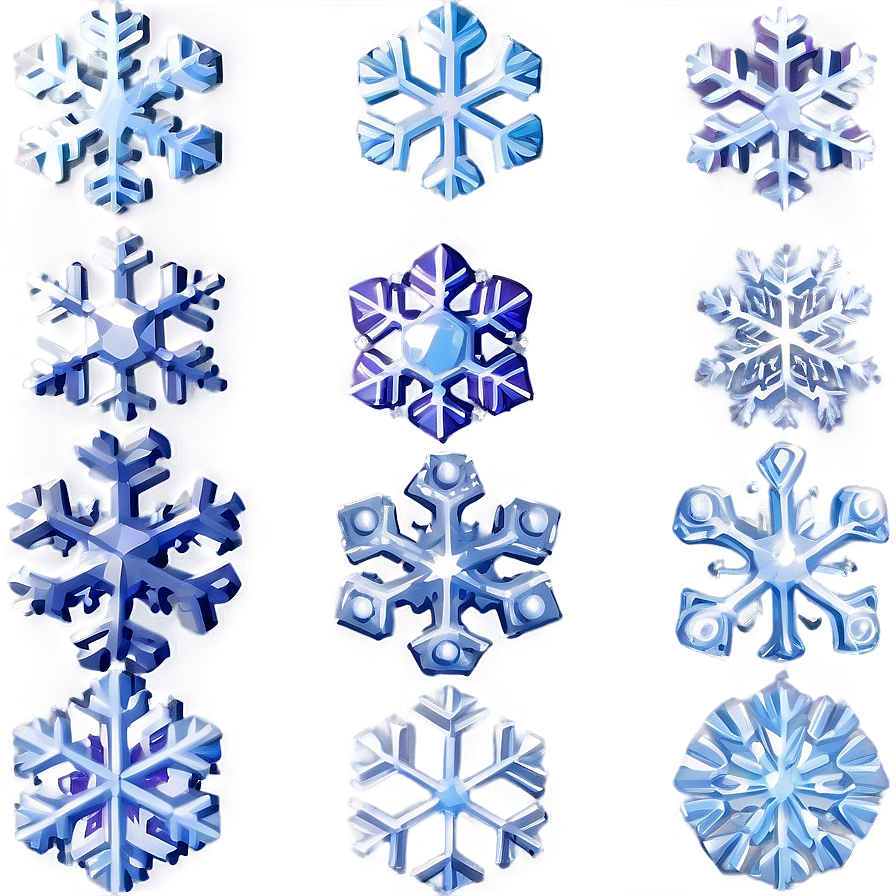 Snowflake Winter Fantasy Png 04292024 PNG