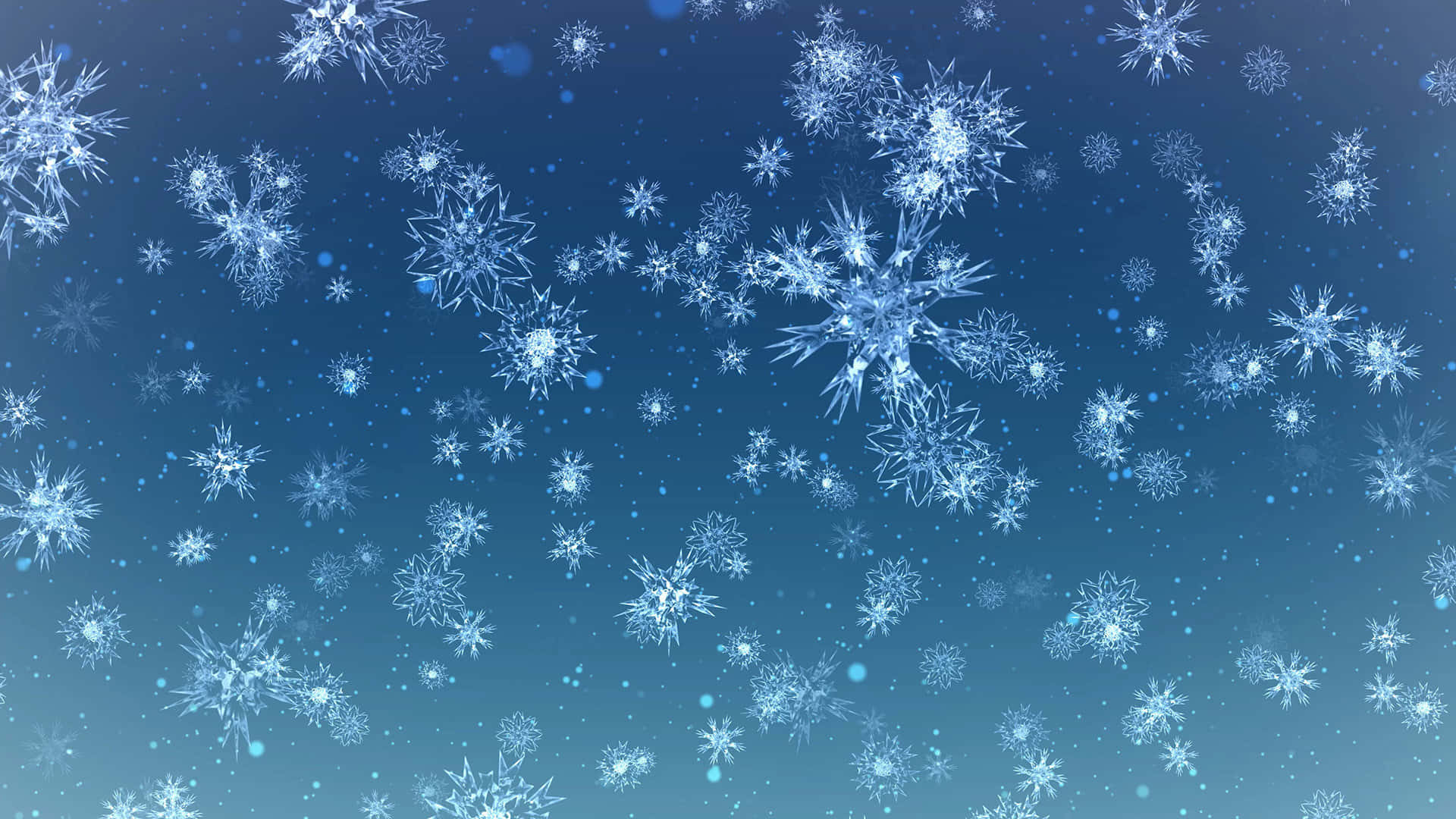Captivating White Snowflakes Background Design Background