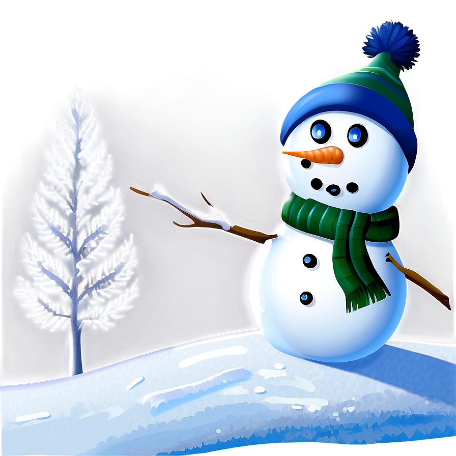 Snowman B PNG