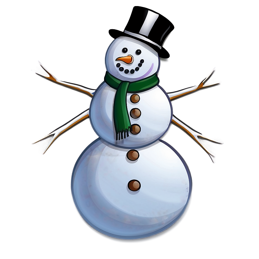 Snowman C PNG