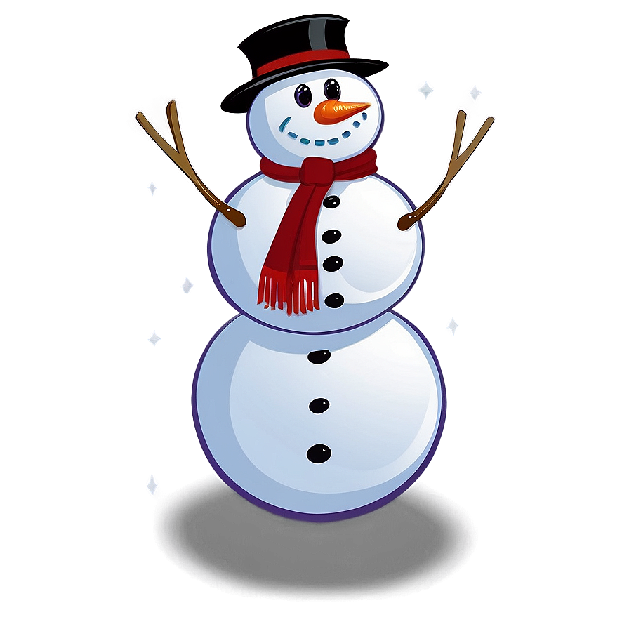 Download Snowman Cartoon Character Png 89 | Wallpapers.com