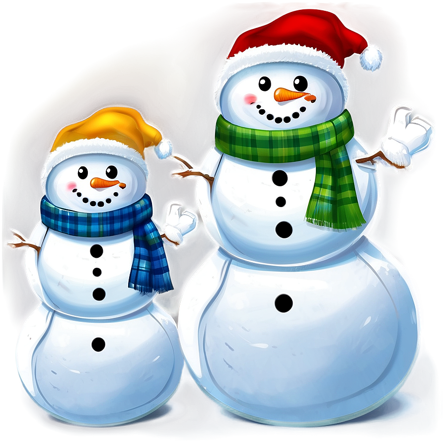 Snowman Family Portrait Png 65 PNG