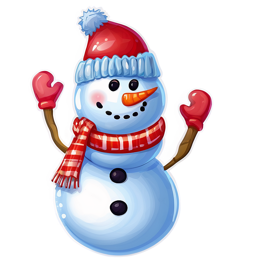 Snowman With Hot Cocoa Png 95 PNG
