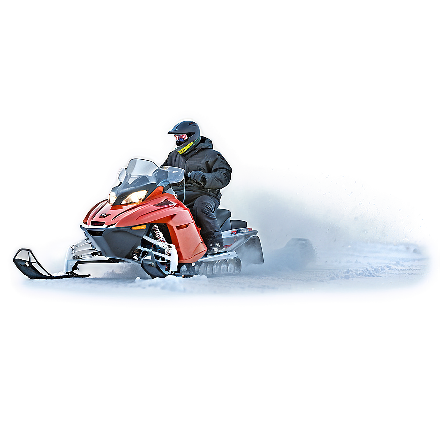 Snowmobile In Arctic Conditions Png 06252024 PNG