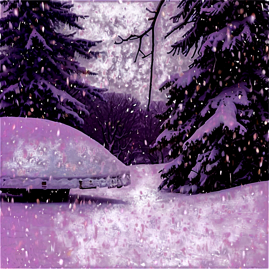 Snowstorm Blurred Vision Png Nip PNG