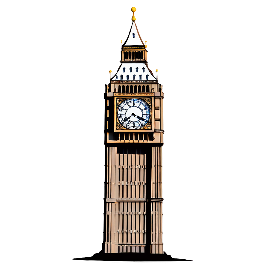 Snowy Big Ben Winter Scene Png 81 PNG