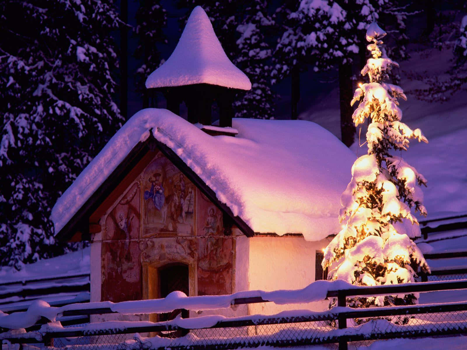 Celebreas Festas Com Um Natal Branco E Nevado!