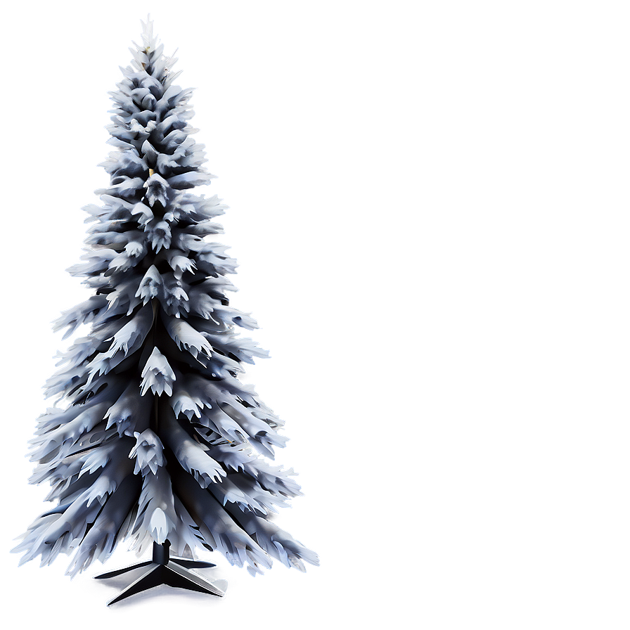 Snowy Christmas Tree Png 52 PNG