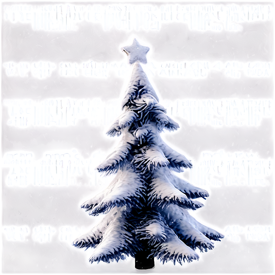 Snowy Christmas Tree Transparent Png Dah63 PNG