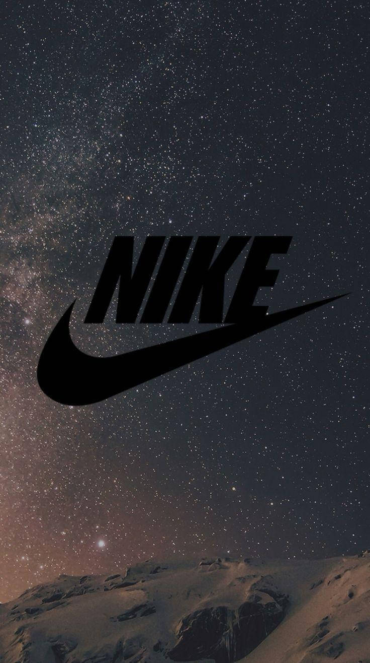Snowy Constellation Nike Iphone Background