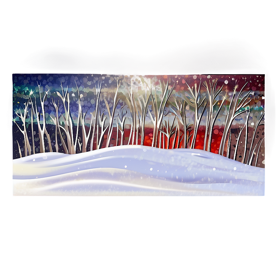 Snowy Field Transparent Png Bmh PNG