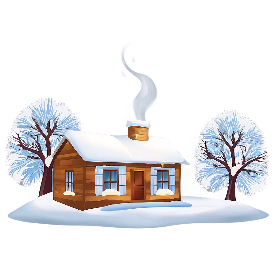 Snowy House Transparent Png 38 PNG