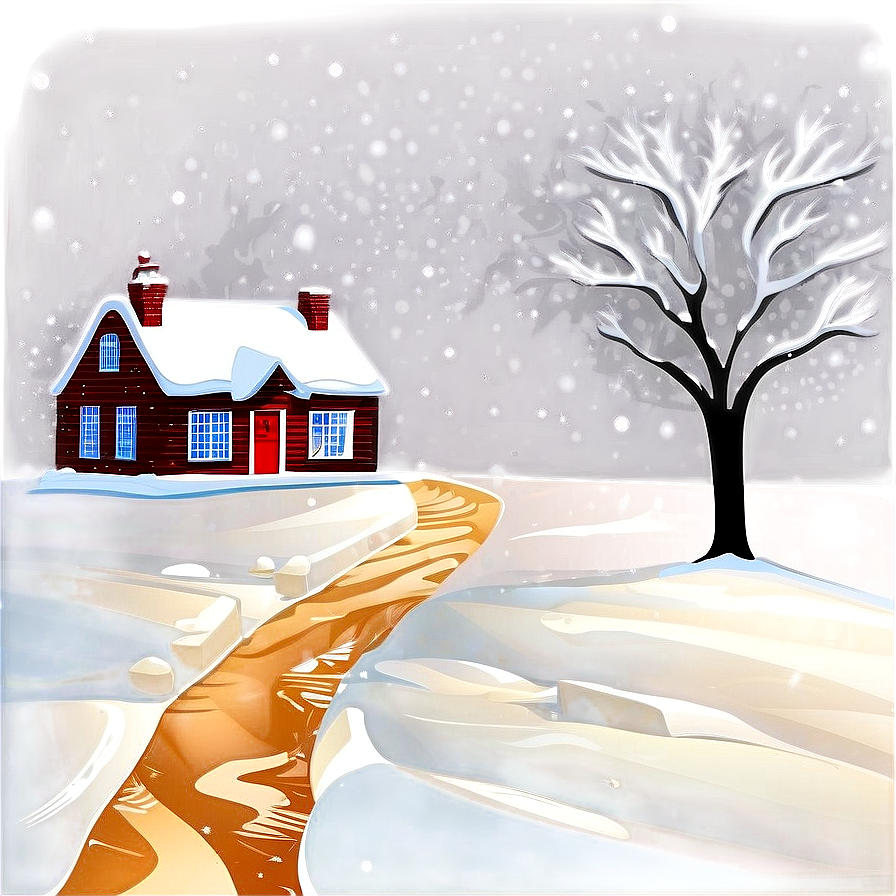 Snowy House Transparent Png 94 PNG