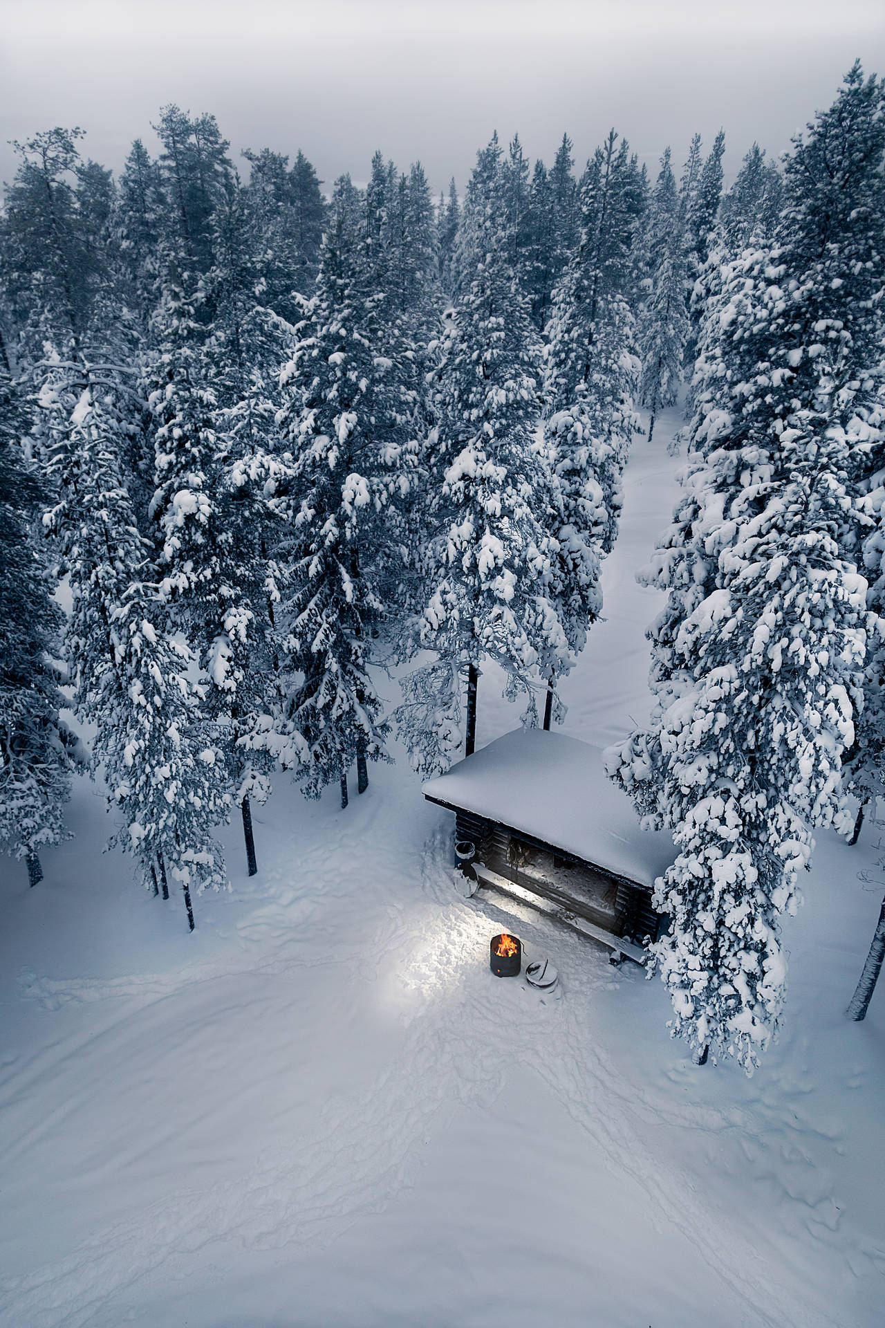 Snowy Lapland Finland