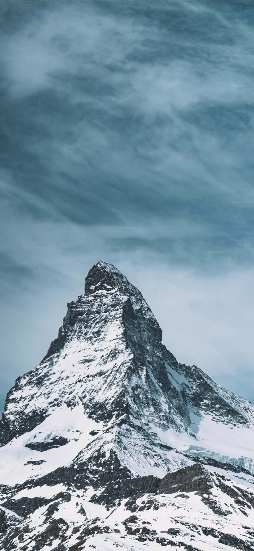 Snökläddmatterhorn-bergstopp. Wallpaper