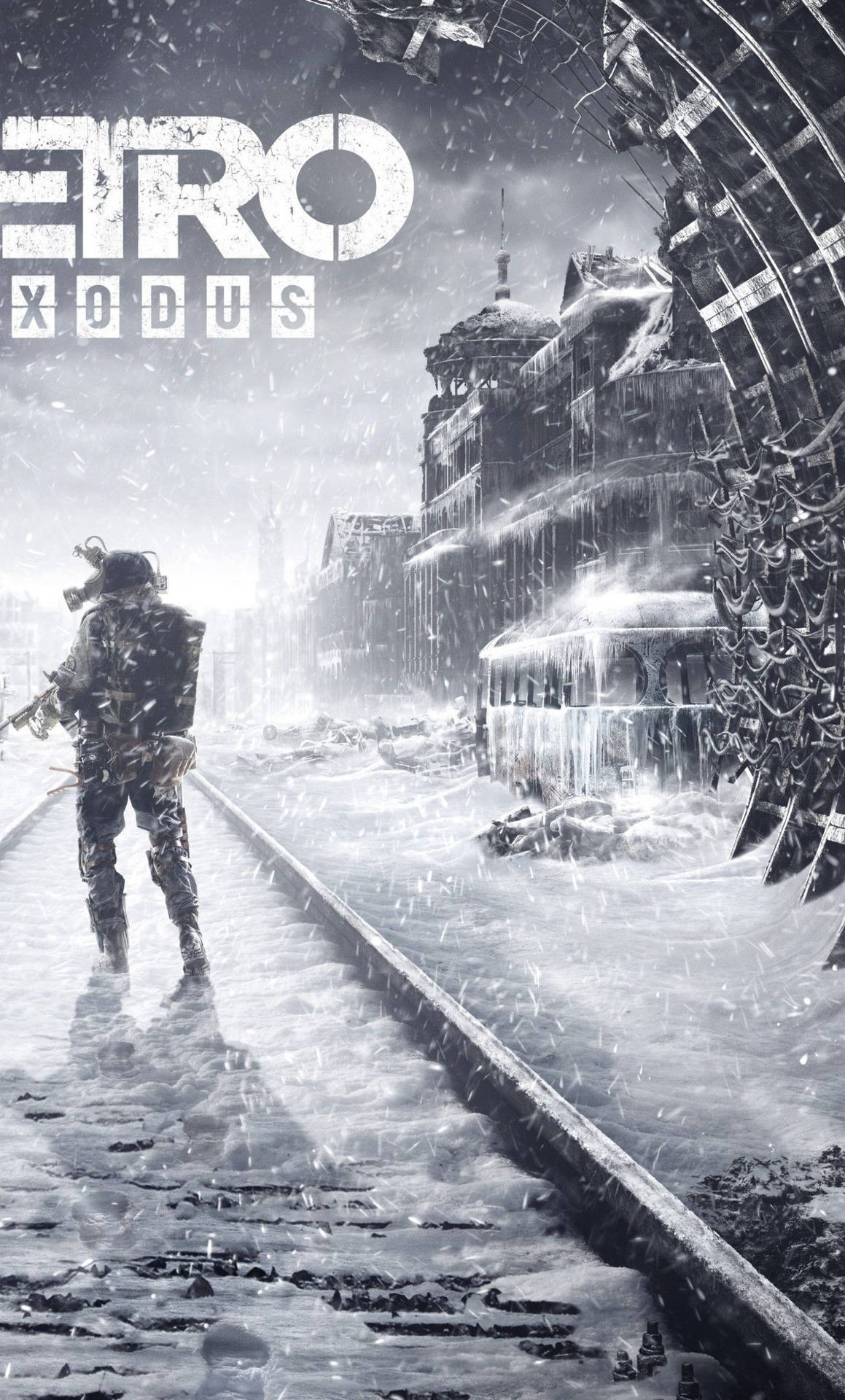 Snowy Metro Exodus Soldier Wallpaper