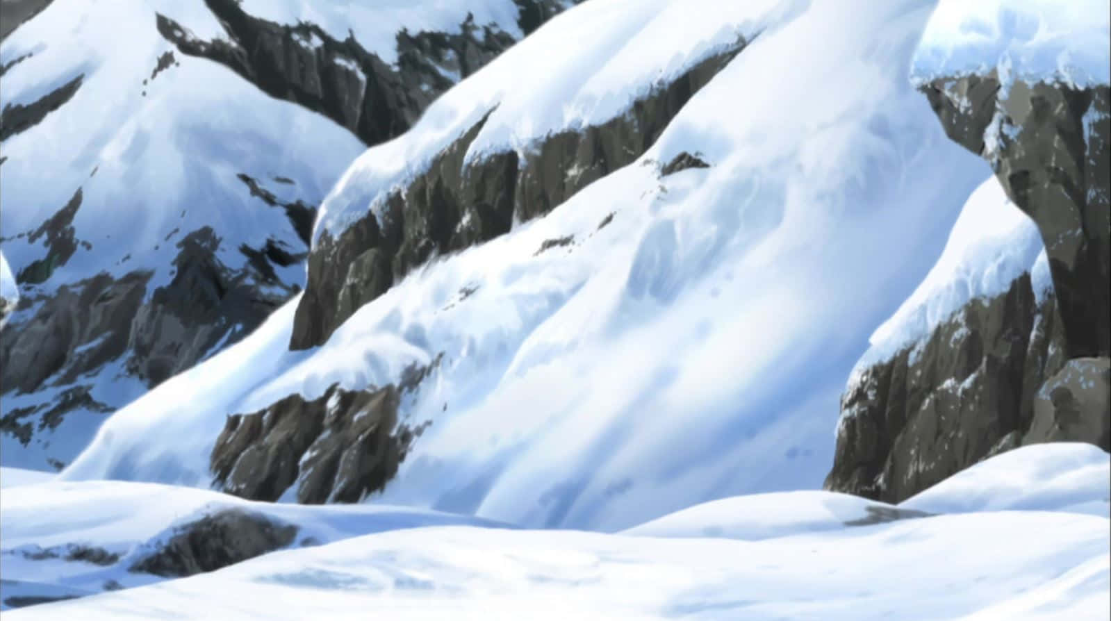 Download Snowy mountain wilderness scene in majestic beauty ...