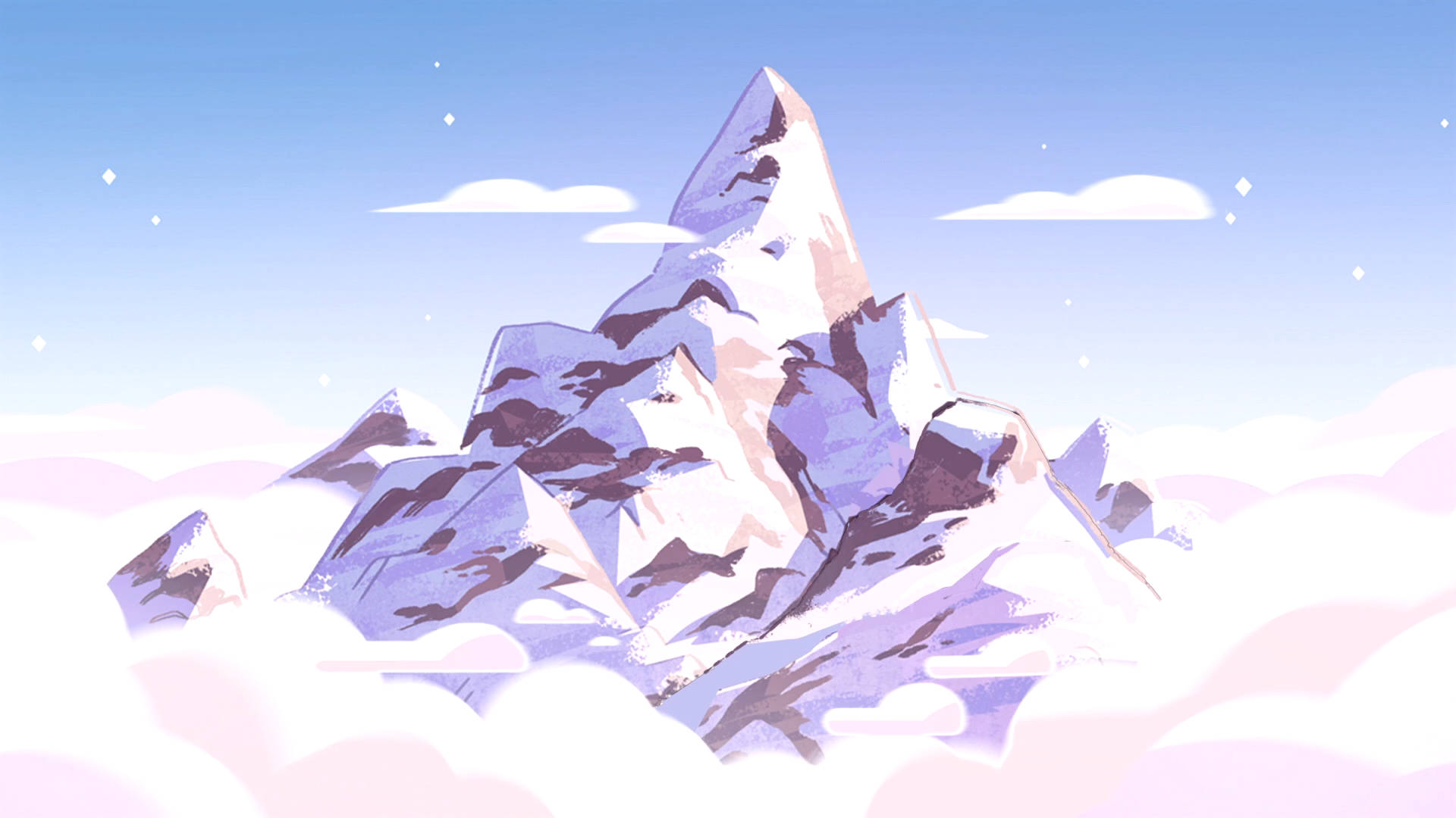 Snowy Mountain Steven Universe Ipad Background