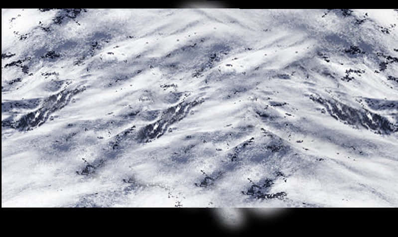 Snowy Mountain Texture PNG