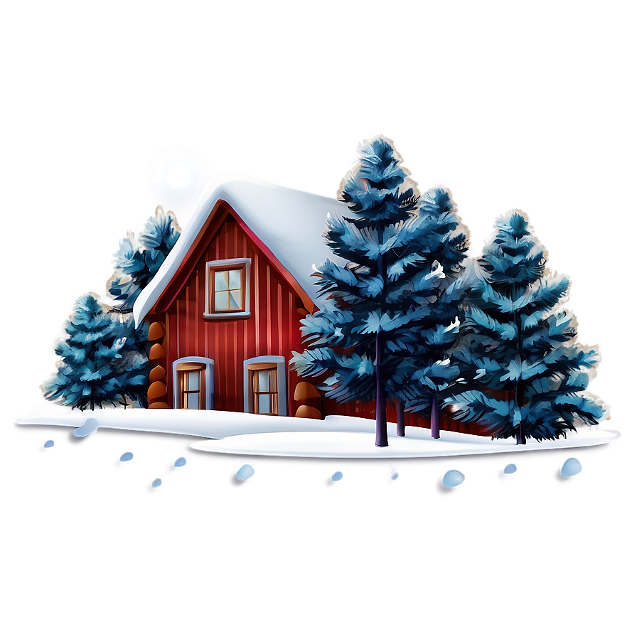 Snowy Night Transparent Png Ijw5 PNG