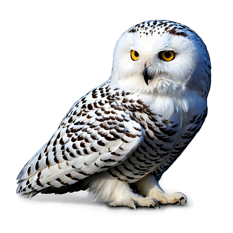 Download Snowy Owl Bird Png Jfx95 | Wallpapers.com