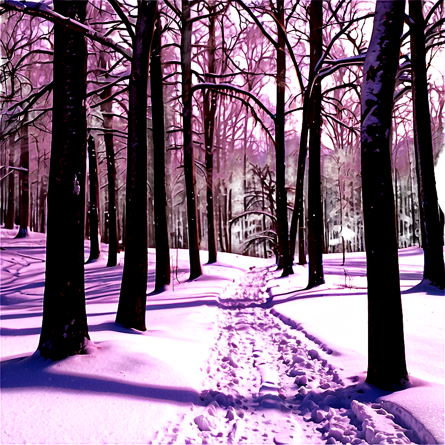 Snowy Path Png Ygd PNG