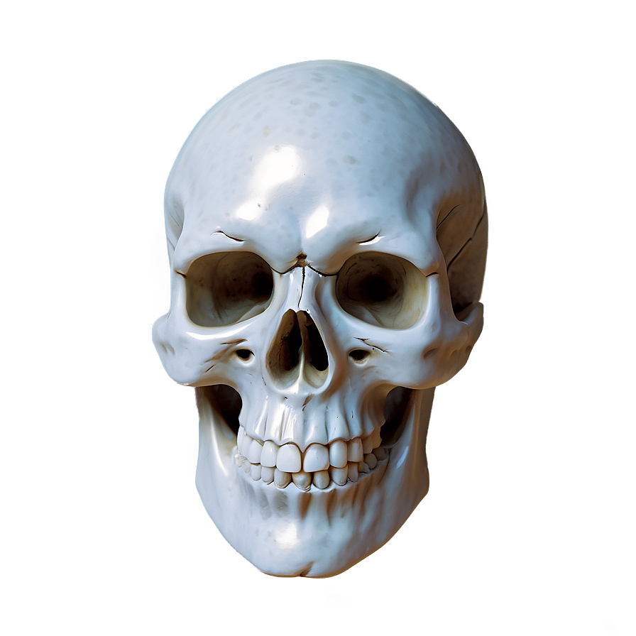 Snowy Skull Decoration Png B PNG