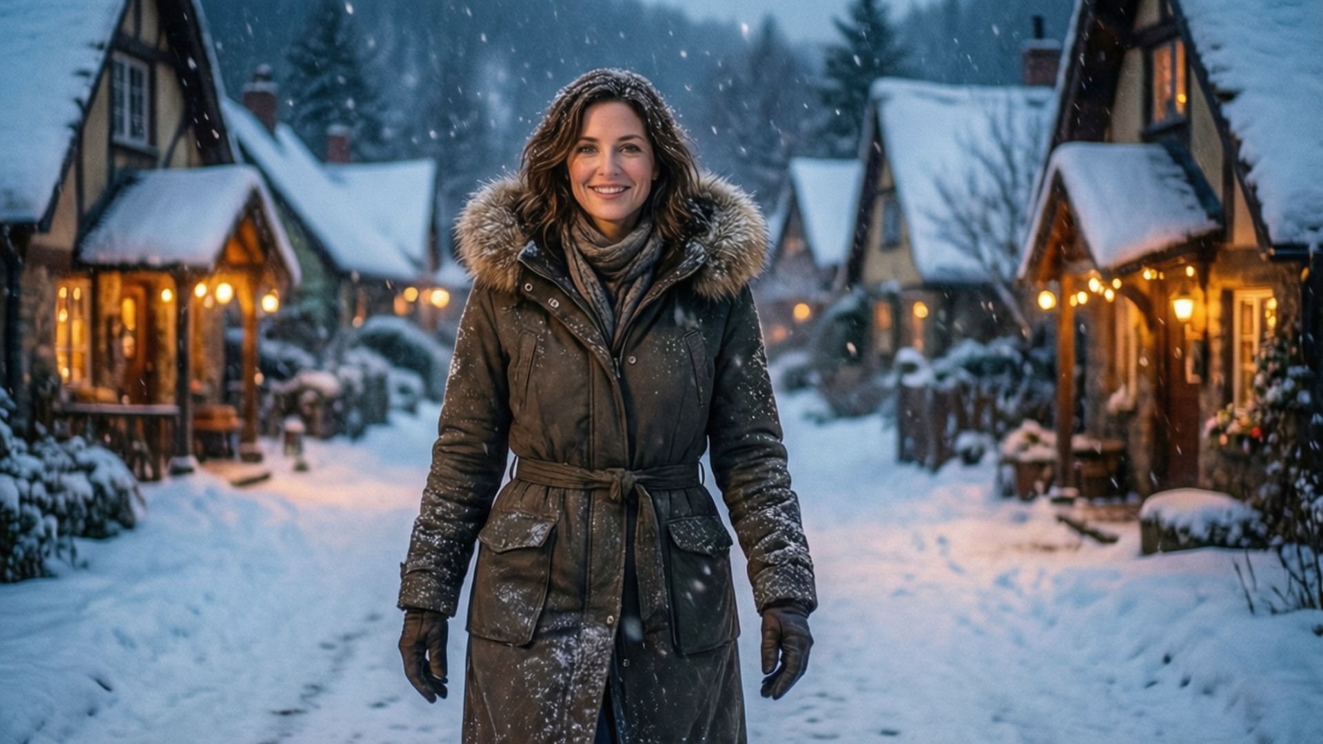 Passeggiata nella Neve Sfondi
