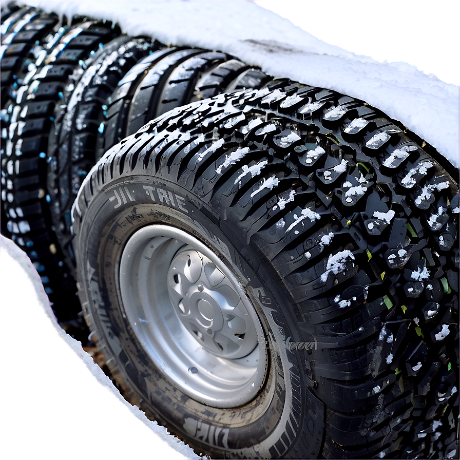 Snowy Tire Tracks Png Xyq PNG