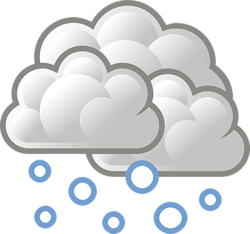 Snowy Weather Icon PNG
