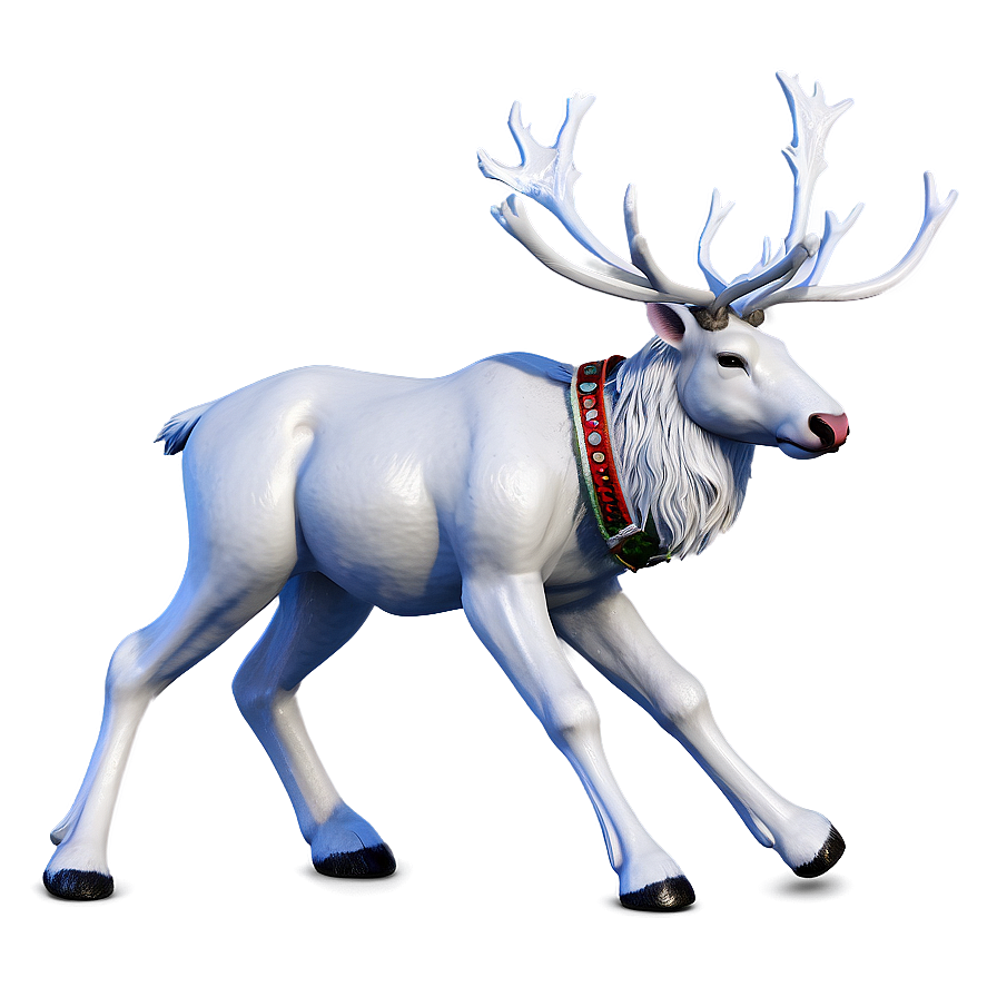 Snowy White Reindeer Png 42 PNG