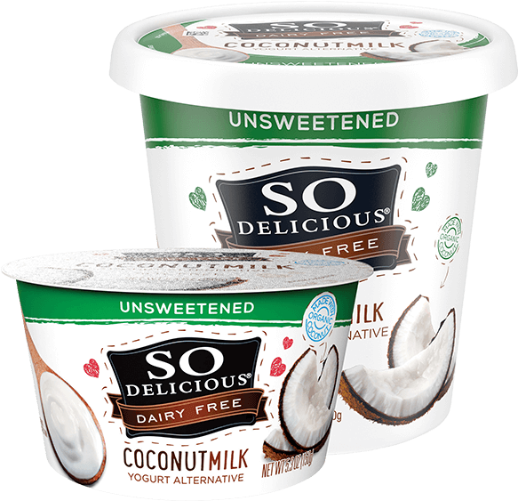 So Delicious Coconut Milk Yogurt Alternative PNG