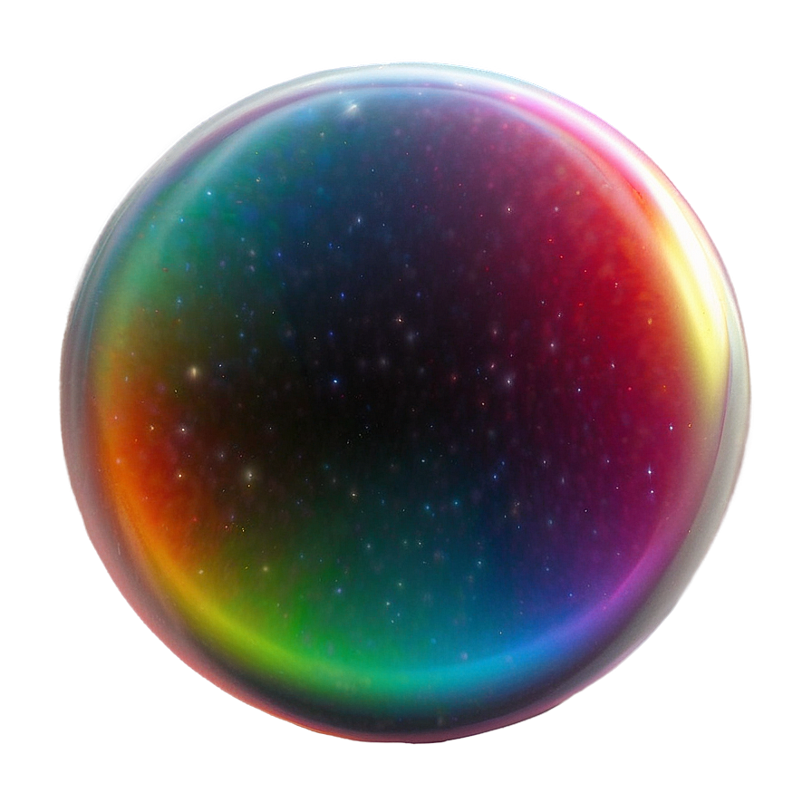 Soap Bubble With Rainbow Colors Png Rmp7 PNG