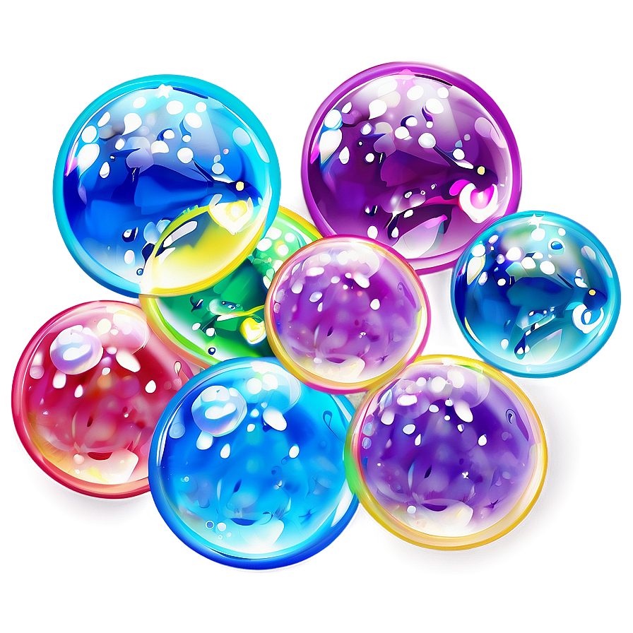 Soap Bubbles Collection Png 06122024 PNG