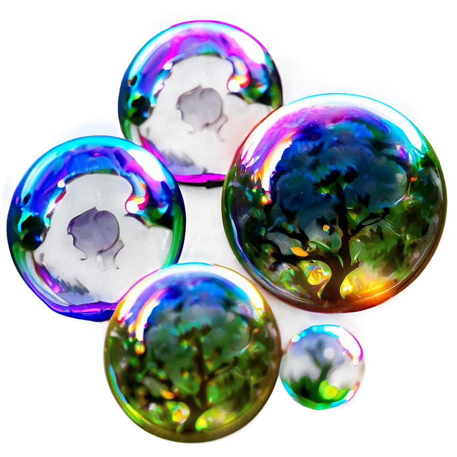 Soap Bubbles In Nature Png Fkp PNG
