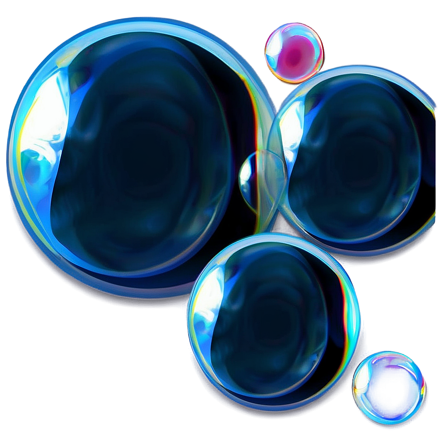 Soap Bubbles Vector Png 06122024 PNG