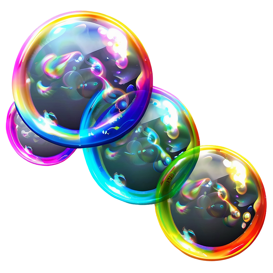 Soap Bubbles With Light Png Hsp57 PNG