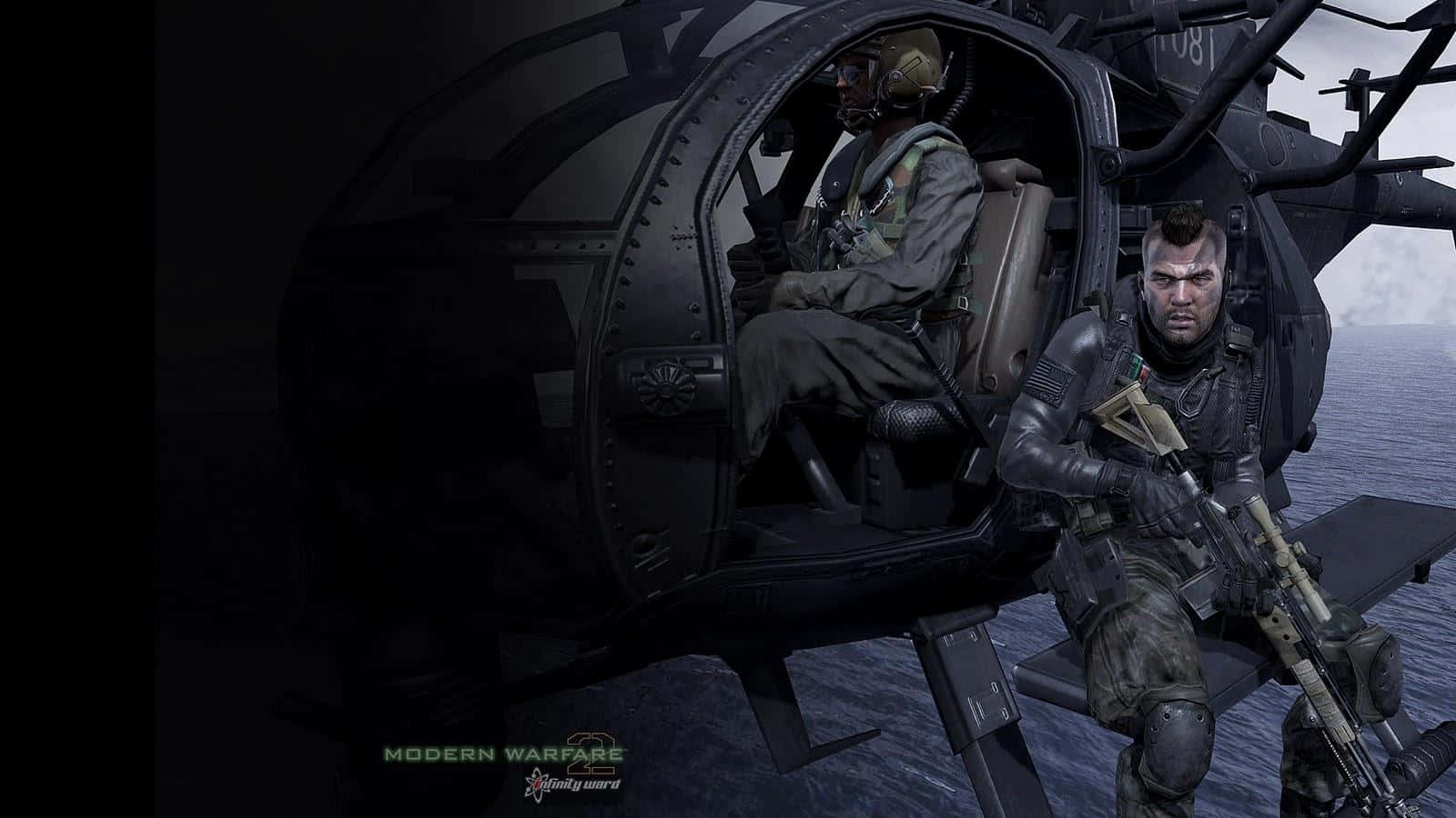 Soap Mactavish in Action Wallpaper