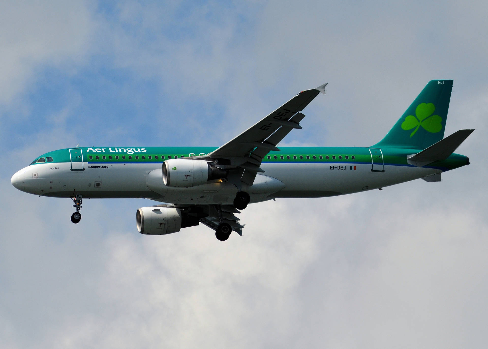 Soaring Aer Lingus Airplane Picture