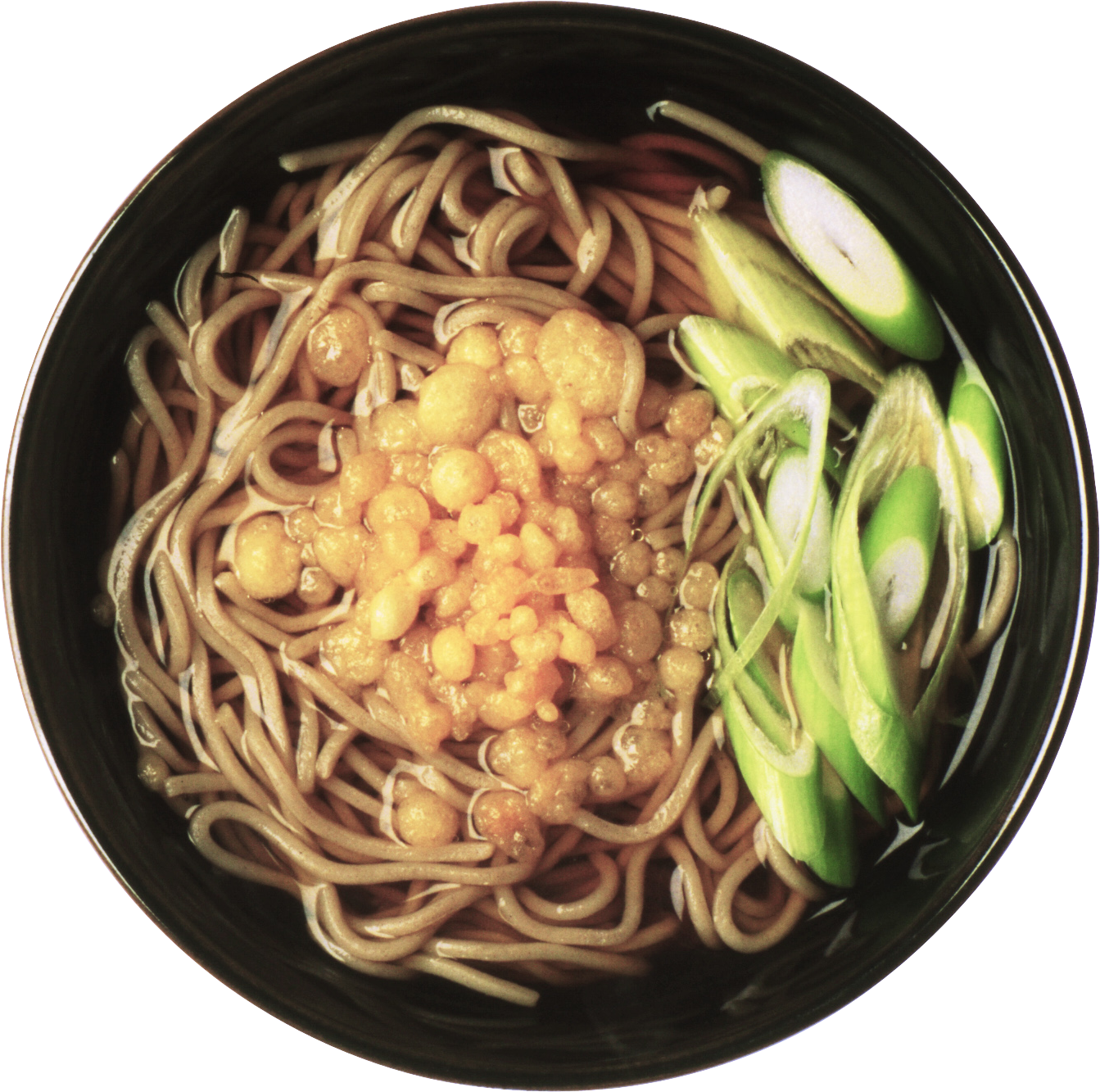 Soba Noodleswith Garnish PNG