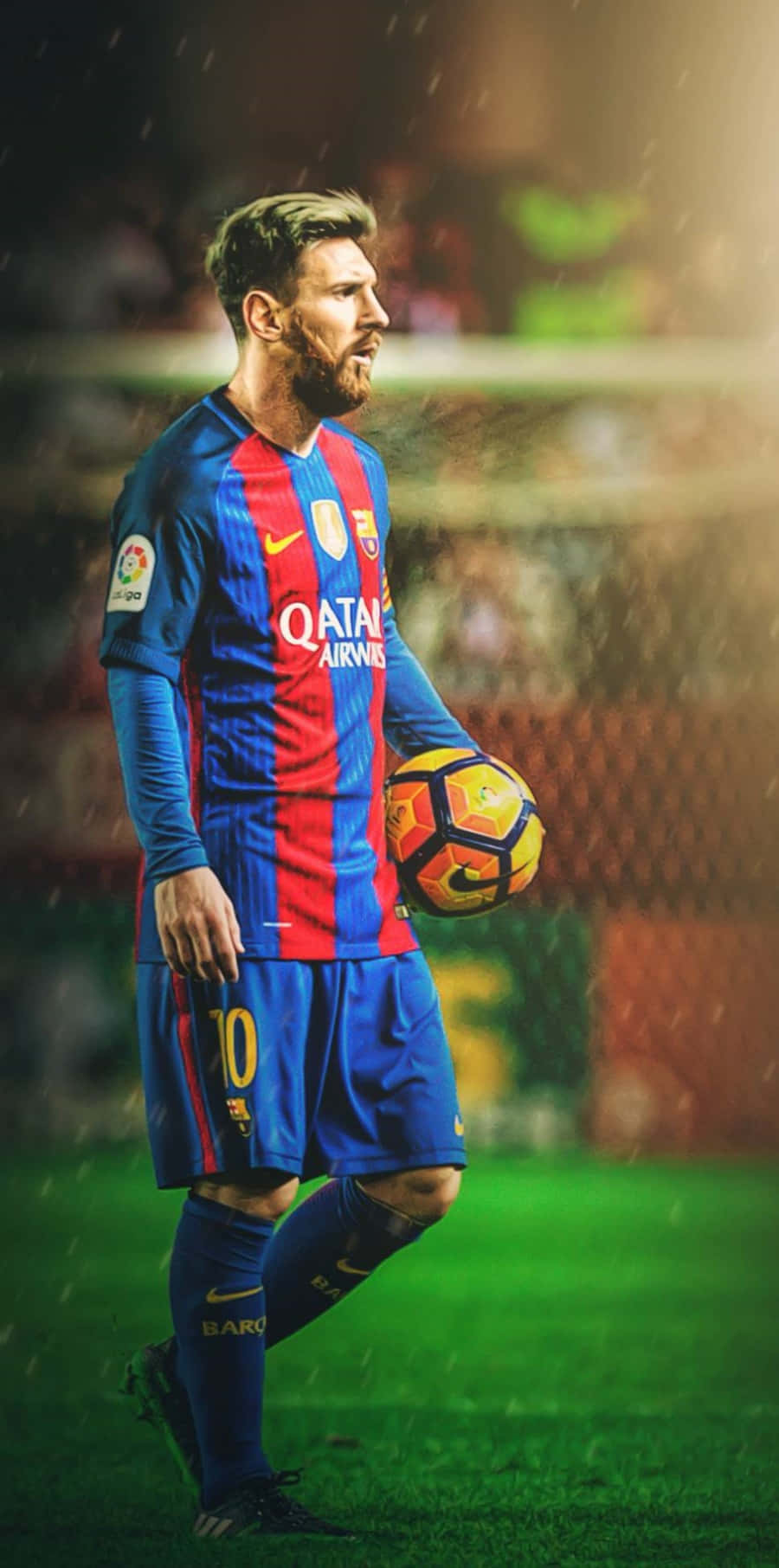 Soccer Aesthetic Lionel Messi Wallpaper