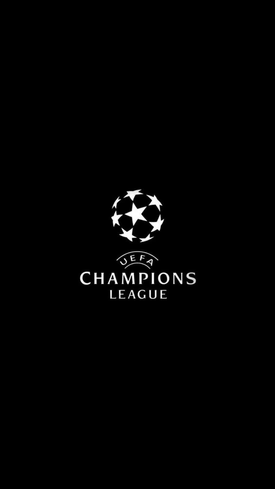 Æstetisk UEFA Champions League Fodbold Tapet Wallpaper