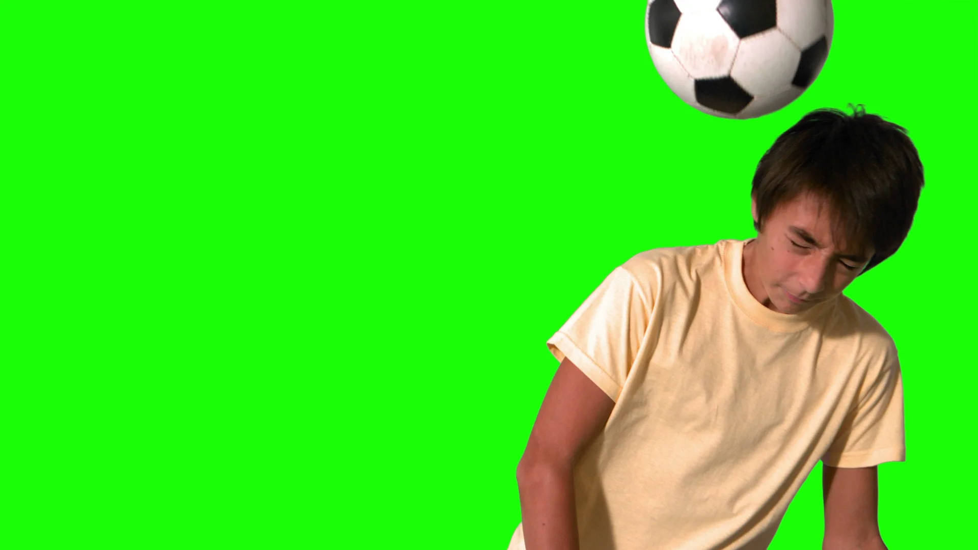 Soccer Ball Greenscreen Background Wallpaper