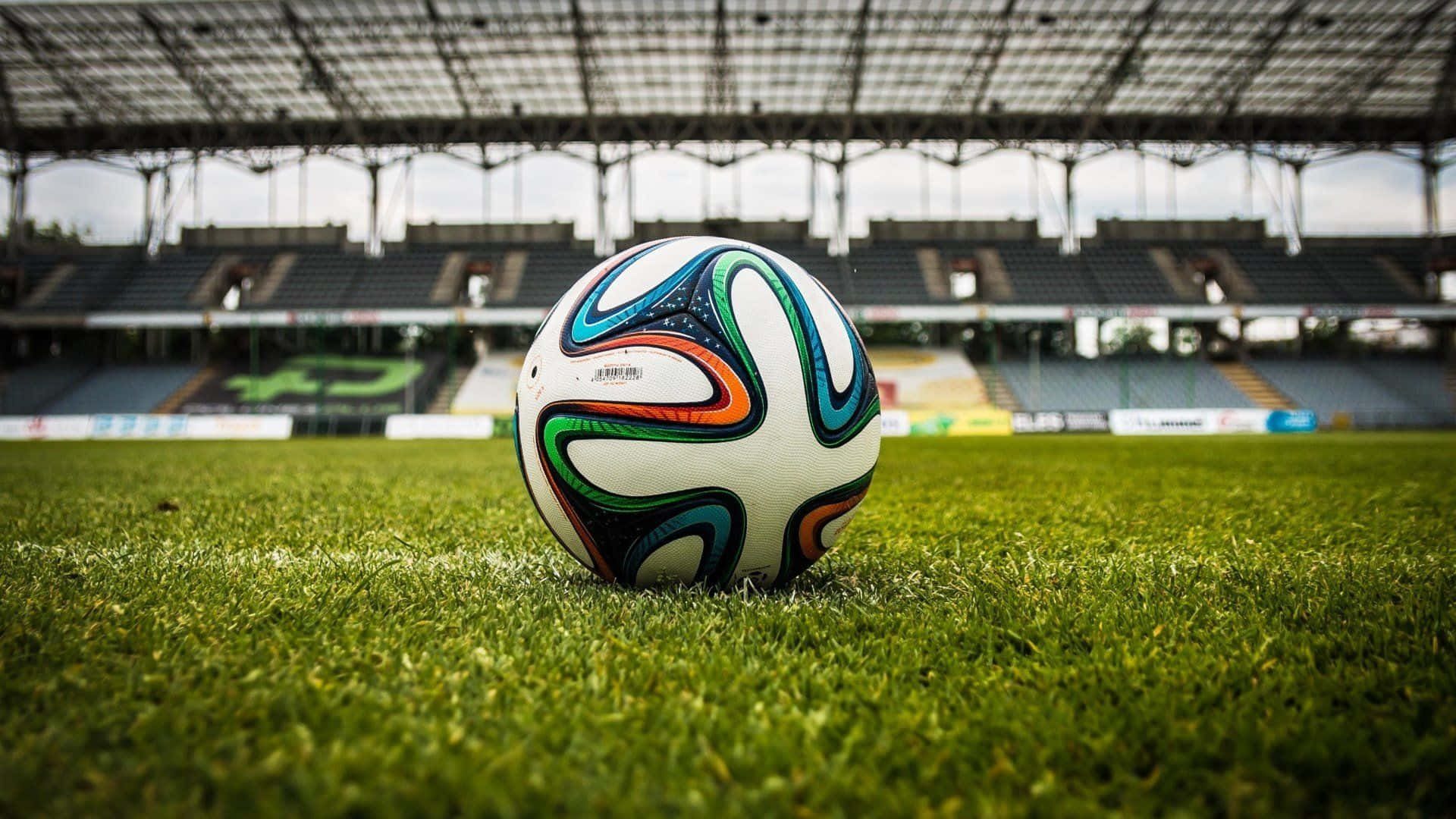 Soccer Ball In Action Wallpaper