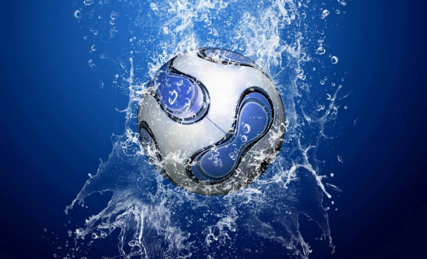 Immaginidi Pallone Da Calcio Nell'acqua