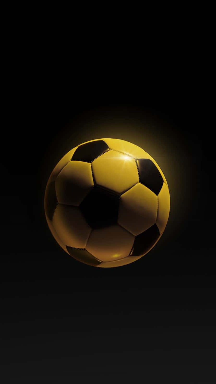 A Bright, Shiny Soccer Ball