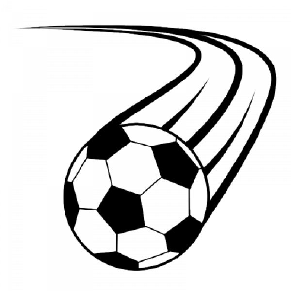 Soccer Ball Speed Illustration PNG