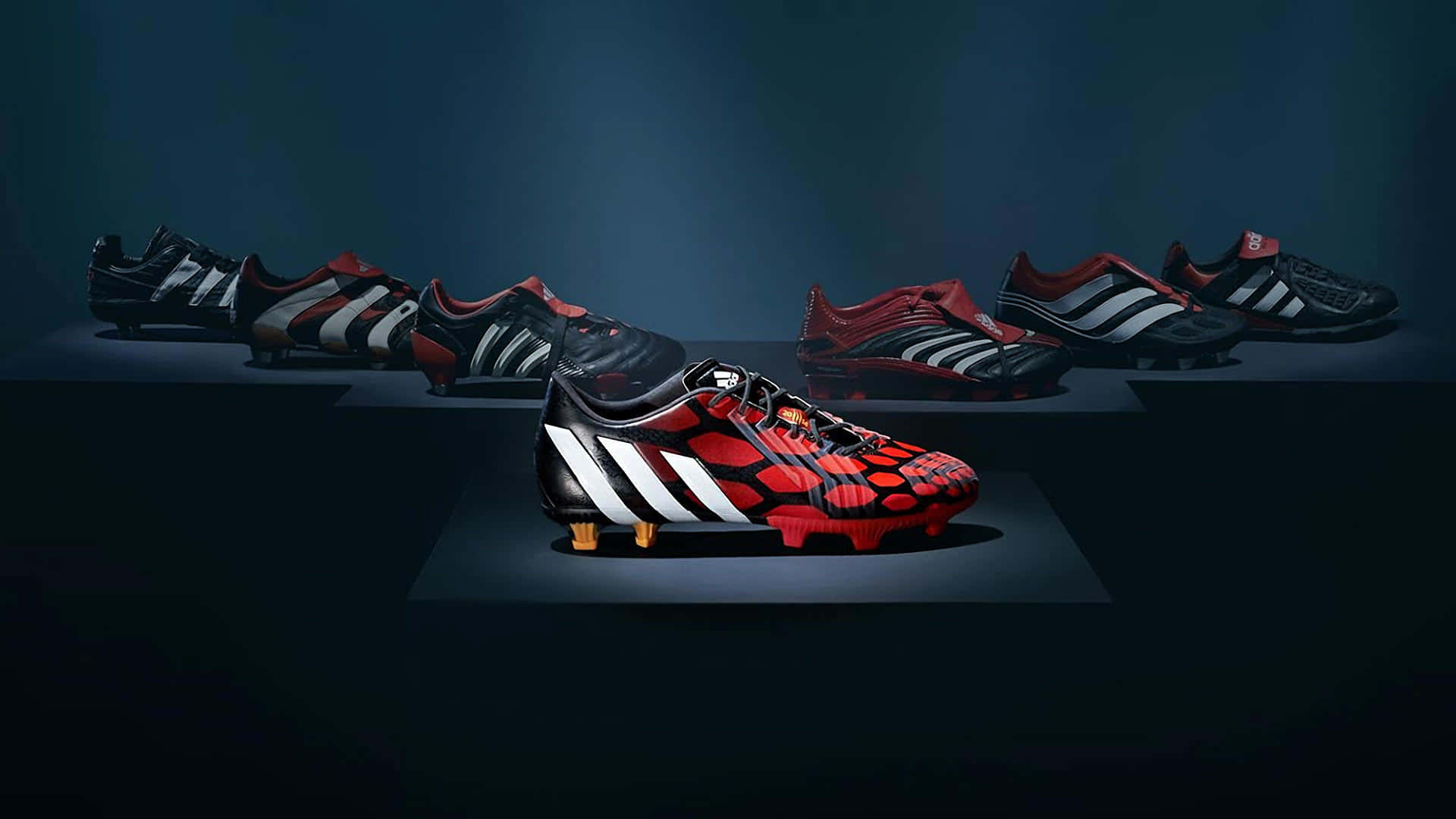 Soccer Cleats Collection Showcase Wallpaper