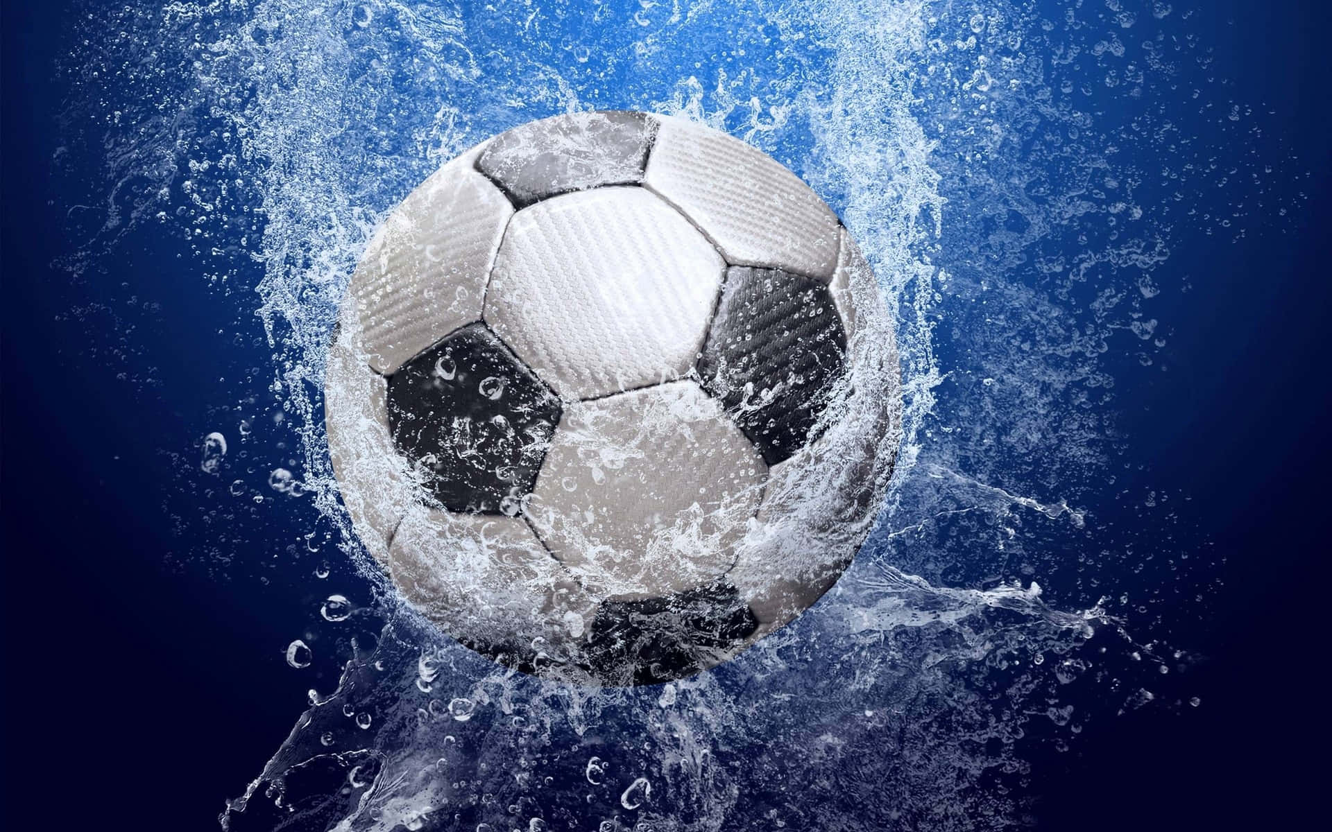 Soccer Kick In Action Wallpaper